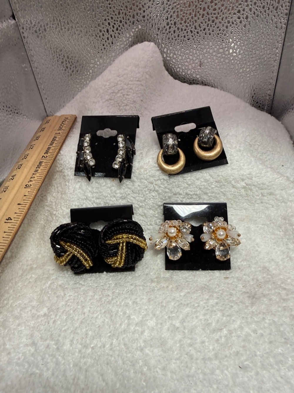 1 pair Kenneth Cole Knocker Earrings plus 3 others